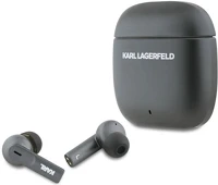 Cg mobile KLTWSM1ALELK Karl lagerfeld elongated logo bluetooth fülhallgató sztereo (v5.4, tws kép