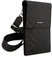 Cg mobile KLWBSAMSMK Karl lagerfeld saffiano monogram kézitáska álló (univerzális, bőr kép