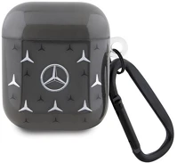Cg mobile MEA28DPMGS Mercedes-benz case star pattern magsafe szilikon tok karabíner fekete apple kép