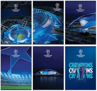 Champions league 01.08238 Füzet vonalas  a/5 54 lapos margóval kép