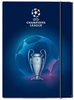 Champions league A/4 KÉK Gumis mappa  a/4 kék kép