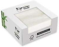Cheeky panda PFCNAPKXL4 Szalvéta, bambusz, 1/4 hajtogatott, 2 rétegű, 39x39 cm, 100 db, fehér kép