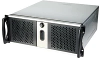 Chenbro RM42300-F2-U3, 4U Chassis rm42300-f2-u3, 4u rack 2-door bezel, ssi ceb, 7 slots, usb3, ste kép