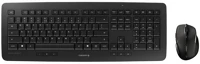 Cherry JD-0520CH-2 Dw 5100 vezeték nélküli switzerland billentyűzet + optikai egér fekete kép