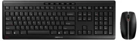 Cherry JD-8500GB-2 Stream desktop vezeték nélküli uk billentyűzet + egér fekete kép