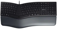 Cherry JK-4500ES-2 Kc 4500 ergo spanyol ergonomikus billentyűzet fekete kép