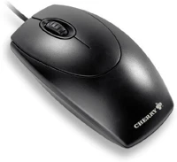 Cherry M-5450 Lekerekített optikai ps/2+usb egér fekete kép