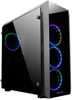 Chieftec GL-02B-OP ATX, 4xRGB Ventillátor + RGB Control HUB, Tápegység nélkül, Edzett üveg kép