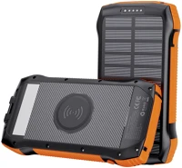 Choetech B657 20000mAh, (PD20W, QC18W, Qi 10W Wireless Töltés, Napelemes, túrázáshoz) PowerBank kép