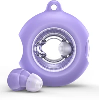 Choetech BH-T22 GLITZDONUT Bh-t22  glitzdonut tws (világító,nyakkábeles,lila), fülhallgató kép