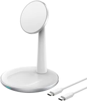 Choetech T581-F 2-1ben (mágneses wireless,fehér), töltő kép