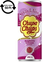 Chupa chups 30.02053 Üdítőital szénsavas  málnakrém 250 ml kép