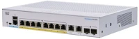 Cisco CBS250-8P-E-2G-EU Cbs250-8p-e-2g 8x gbe poe+ lan 2x combo gbe rj45/sfp port l3 menedzselhető poe+ switch kép