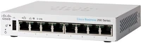 Cisco CBS250-8T-D-EU Switch 8x1000mbps, fémházas, asztali, menedzselhető - kép