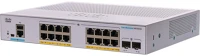 Cisco CBS350-16P-E-2G-EU Switch 16 port, gigabit, poe, ext ps, 2x1g sfp - kép