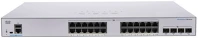 Cisco CBS350-24FP-4G-EU Switch 24 port, poe, 4x1g sfp - kép