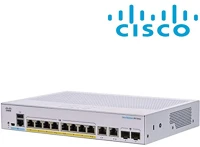 Cisco CBS350-8T-E-2G Switch 8 port - kép