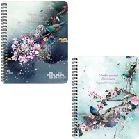 Clairefontaine 115592C Öröknaptár  sakura dream a/5, 39 lapos, születésnapi kép