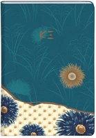 Clairefontaine 115906C Napló  k3 kenzo a/5, 80 lapos, keményfedeles, vonalas, vegyes kép