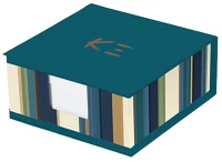 Clairefontaine 115909C Jegyzettömb  k3 kenzo 11x11x4 cm, 300 sima lapos, kemény fedeles kép
