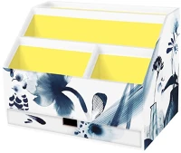 Clairefontaine 115938C Levéltartó  inkebana 24x16x18 cm, 3 rekeszes, fiókos kép