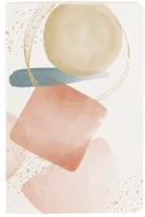 Clairefontaine 115961C Füzet  evanescence 11x17 cm, 48 lapos, vonalas, varrott gerinccel, vegyes kép