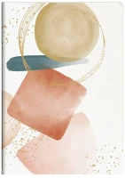 Clairefontaine 115962C Füzet  evanescence a/5, 48 lapos, vonalas, varrott gerinccel, vegyes kép