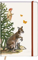 Clairefontaine 115994C Napló  deyrolle animalis a/5, 48 lapos, keményfedeles, vonalas, vegyes kép