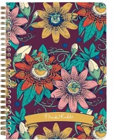 Clairefontaine 116214C Jegyzetfüzet  frida kahlo a/5, spirálos, 74 lapos, vonalas, vegyes minta kép