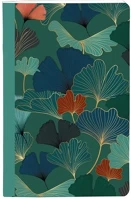 Clairefontaine 116241C Jegyzetfüzet  gaia kék 9x14 cm, 48 lapos, vonalas, vegyes minta kép