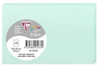 Clairefontaine 1433C Üdvözlőkártya  pollen 8,2x12,8 cm jadezöld kép