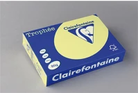 Clairefontaine 1778 Másolópapír színes  trophée a/4 80g pasztell nárciszsárga 500 ív/csomag () kép