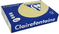 Clairefontaine 1879 Másolópapír színes  trophée a/4 80g pasztell karamell 500 ív/csomag (1879) kép
