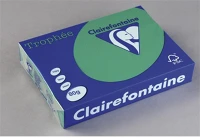 Clairefontaine 1896 Másolópapír színes  trophée a/3 80g intenzív sötétzöld 500 ív/csomag kép