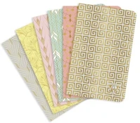 Clairefontaine 193006C Füzet  neo deco spring/summer 11x17 cm, 48 lapos, vonalas, puha fedeles, vegyes kép