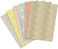 Clairefontaine 193036C Füzet  neo deco spring/summer 14,8x21 cm 48 lapos vonalas, vegyes kép