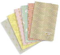 Clairefontaine 193096C Füzet  neo deco spring/summer 9x14 cm 48 lapos vonalas, vegyes kép