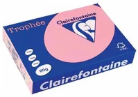 Clairefontaine 1973PC Trophée A/4 80g pasztell rózsaszín 500 ív/csomag (1973) kép
