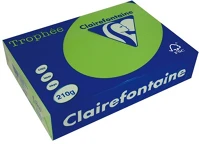 Clairefontaine 2208 Másolópapír színes  trophée a/4 210g intenzív zöld 250 ív/csomag kép