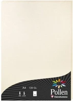 Clairefontaine 24303C Levélpapír  pollen a/4 120g irizáló krém kép