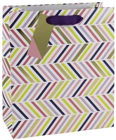 Clairefontaine 29850-3CC Dísztasak /eurowrap 21,5x25,3 cm csíkos kép