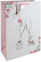 Clairefontaine 31364-1WC Dísztasak /eurowrap 33x45,5 cm pezsgős poharak kép