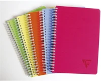 Clairefontaine 328546C Spirálfüzet  linicolor fresh a/5-90 lapos vonalas vegyes színek kép