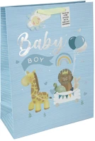 Clairefontaine 33976-1WC Dísztasak /eurowrap 33x45,5 cm baby boy kép