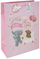 Clairefontaine 33979-1WC Dísztasak /eurowrap 33x45,5 cm baby girl kép