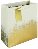 Clairefontaine 35377-3C Dísztasak /eurowrap 21,5x25,3 cm krémarany kép