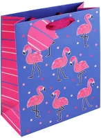 Clairefontaine 35413-3C Dísztasak /eurowrap 21,5x25,3 cm flamingó kép