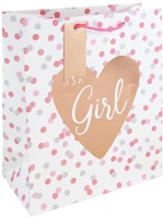 Clairefontaine 35444-2C Dísztasak /eurowrap 26,5x33 cm it s a girl kép