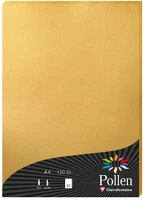 Clairefontaine 4200C Levélpapír  pollen a/4 120g arany kép