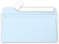 Clairefontaine 5465C Boríték  pollen la/4 szilikonos világoskék kép